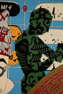 Maurizio Cannavacciuolo : La Madonna del Ventaglio  - Asta Arte Moderna e Contemporanea - Associazione Nazionale - Case d'Asta italiane