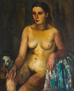Piero Marussig - Nudo