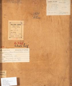 Achille Funi : Autoritratto  - Asta Arte Moderna e Contemporanea - Associazione Nazionale - Case d'Asta italiane