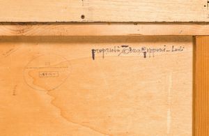 Ennio Morlotti : Paesaggio  - Asta Arte Moderna e Contemporanea - Associazione Nazionale - Case d'Asta italiane