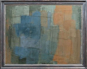 ALFREDO CHIGHINE : Acqua e terra  - Asta Arte Moderna e Contemporanea - Associazione Nazionale - Case d'Asta italiane