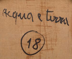 ALFREDO CHIGHINE : Acqua e terra  - Asta Arte Moderna e Contemporanea - Associazione Nazionale - Case d'Asta italiane