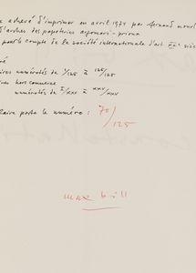 Max Bill : 16 constellations  - Asta Arte Moderna e Contemporanea - Associazione Nazionale - Case d'Asta italiane