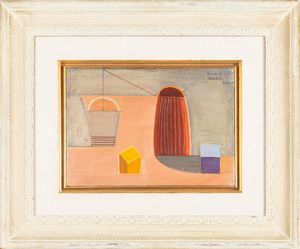 MARIO TOZZI : Il secchio sospeso  - Asta Arte Moderna e Contemporanea - Associazione Nazionale - Case d'Asta italiane