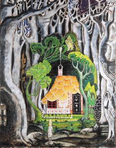 Matteo Bergamasco - Bambina nel bosco