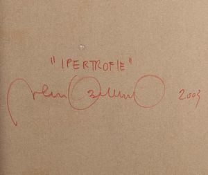 Alessandro Bellucco : Ipertrofie  - Asta Arte Moderna e Contemporanea - Associazione Nazionale - Case d'Asta italiane