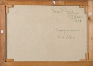 IBRAHIM KODRA : Composizione  - Asta Arte Moderna e Contemporanea - Associazione Nazionale - Case d'Asta italiane