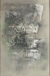 Mario Bionda - Verticale bianco e grigio