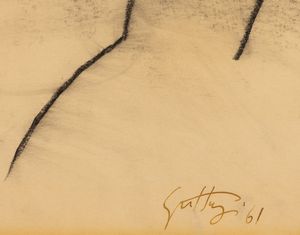 Renato Guttuso : Senza titolo (Omaggio a�Graziella Lonardi Buontempo)  - Asta Arte Moderna e Contemporanea - Associazione Nazionale - Case d'Asta italiane