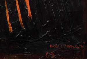 Bruno Cassinari : Natura morta  - Asta Arte Moderna e Contemporanea - Associazione Nazionale - Case d'Asta italiane