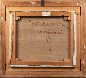 Bruno Cassinari : Natura morta  - Asta Arte Moderna e Contemporanea - Associazione Nazionale - Case d'Asta italiane