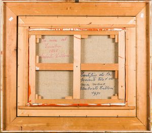 Umberto Lilloni : In riva al Lambro  - Asta Arte Moderna e Contemporanea - Associazione Nazionale - Case d'Asta italiane