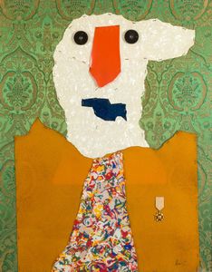 ENRICO BAJ - Senza titolo