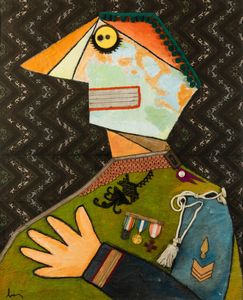 ENRICO BAJ : Generale  - Asta Arte Moderna e Contemporanea - Associazione Nazionale - Case d'Asta italiane