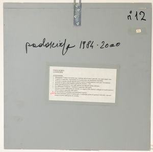 Paolo Scirpa : Cuore-Luce  - Asta Arte Moderna e Contemporanea - Associazione Nazionale - Case d'Asta italiane