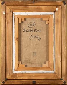 Lèon Gischia : Il colletto bianco  - Asta Arte Moderna e Contemporanea - Associazione Nazionale - Case d'Asta italiane