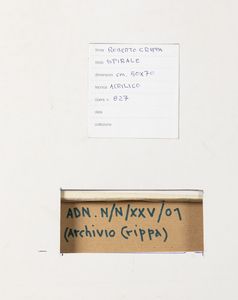 ROBERTO CRIPPA : Spirale  - Asta Arte Moderna e Contemporanea - Associazione Nazionale - Case d'Asta italiane