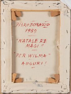 PIERO DORAZIO : Natale Re Magi  - Asta Arte Moderna e Contemporanea - Associazione Nazionale - Case d'Asta italiane