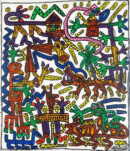 Robert Combas - Senza titolo