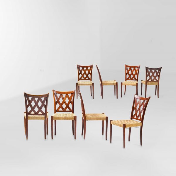 MARIO PASSANTI : Otto sedie  - Asta Design - Associazione Nazionale - Case d'Asta italiane