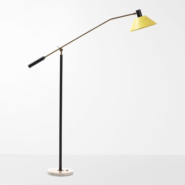 STILUX : Lampada da terra orientabile  - Asta Design - Associazione Nazionale - Case d'Asta italiane