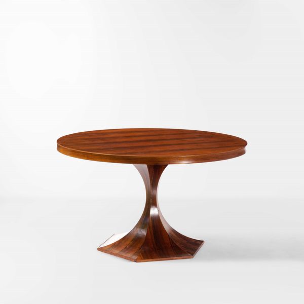Carlo De Carli, Attribuito a : Tavolo rotondo  - Asta Design - Associazione Nazionale - Case d'Asta italiane