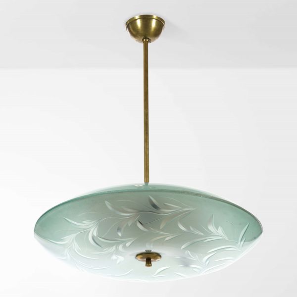 PIETRO CHIESA : Lampada a sospensione  - Asta Design - Associazione Nazionale - Case d'Asta italiane