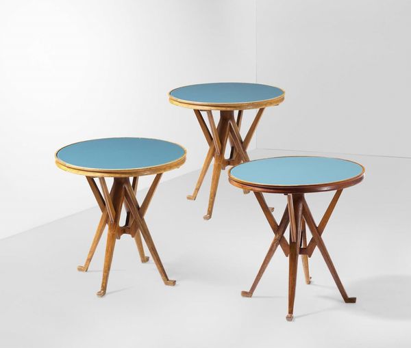 Tre tavoli occasionali  - Asta Design - Associazione Nazionale - Case d'Asta italiane