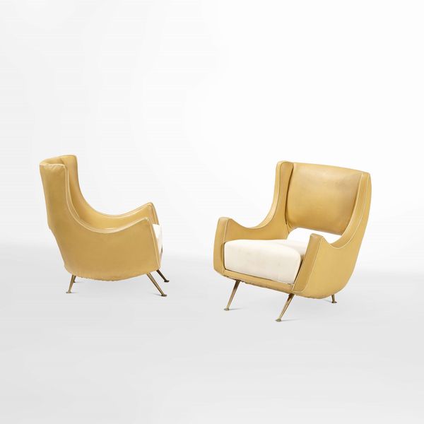 ISA : Coppia di poltrone  - Asta Design - Associazione Nazionale - Case d'Asta italiane