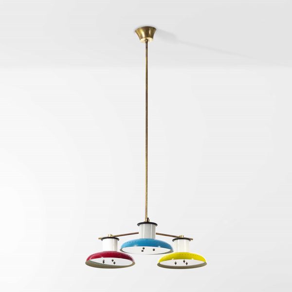 STILNOVO : Lampada a sospensione  - Asta Design - Associazione Nazionale - Case d'Asta italiane