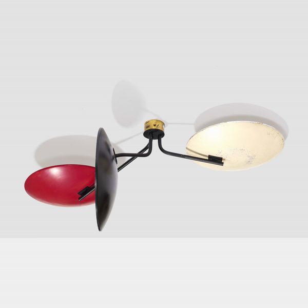 STILNOVO : Lampada a plafone  - Asta Design - Associazione Nazionale - Case d'Asta italiane