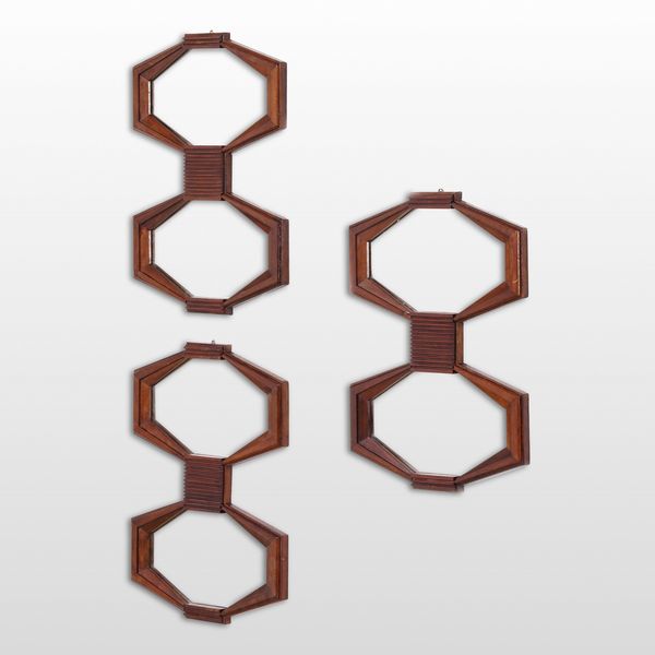 Set di tre specchi a parete  - Asta Design - Associazione Nazionale - Case d'Asta italiane