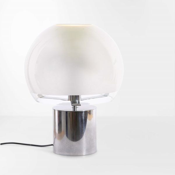 LUIGI CACCIA DOMINIONI : Lampada da tavolo mod. LTA6 Porcino  - Asta Design - Associazione Nazionale - Case d'Asta italiane