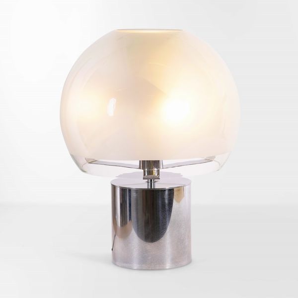 LUIGI CACCIA DOMINIONI : Lampada da tavolo mod. LTA6 Porcino  - Asta Design - Associazione Nazionale - Case d'Asta italiane