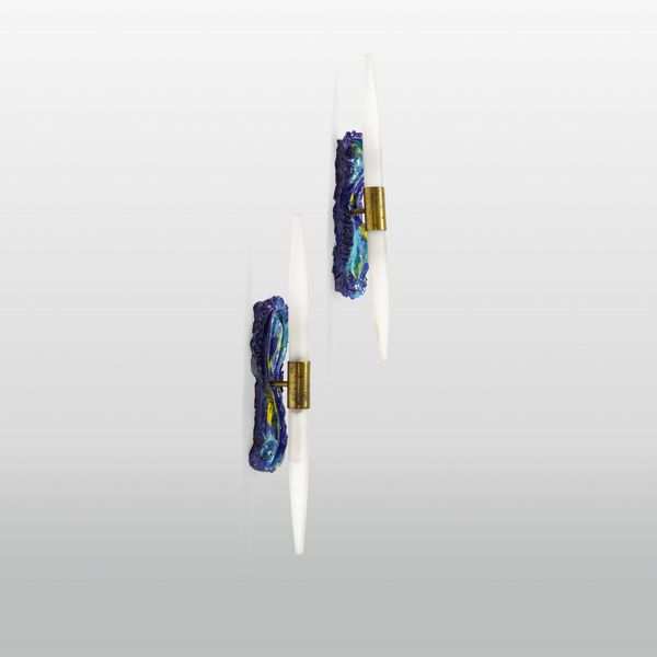 ESPERIA : Due lampade a parete  - Asta Design - Associazione Nazionale - Case d'Asta italiane