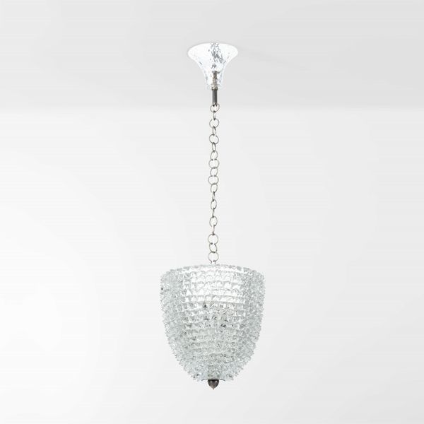Ercole Barovier : Lampada a sospensione  - Asta Design - Associazione Nazionale - Case d'Asta italiane