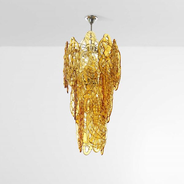 Barovier & Toso : Lampada a sospensione  - Asta Design - Associazione Nazionale - Case d'Asta italiane