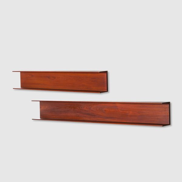 Walter Wirtz : Due grandi mensole  - Asta Design - Associazione Nazionale - Case d'Asta italiane