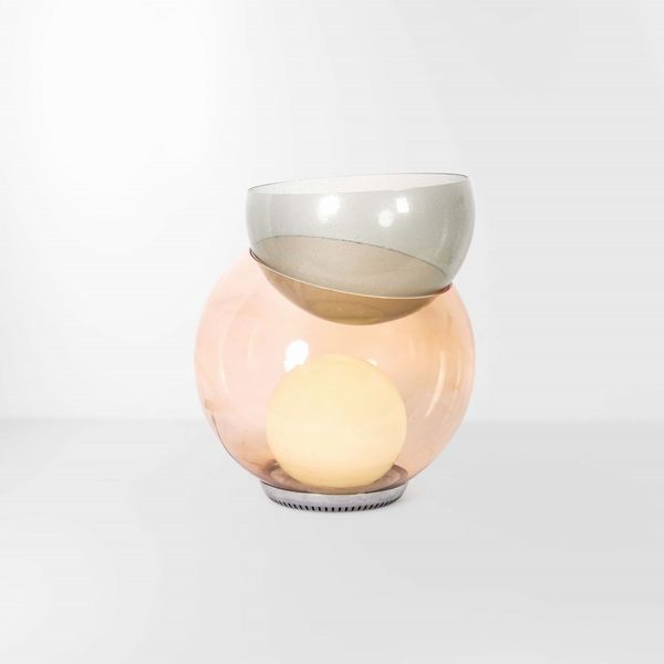 GAE AULENTI : Lampada da tavolo mod. Giova.  - Asta Design - Associazione Nazionale - Case d'Asta italiane