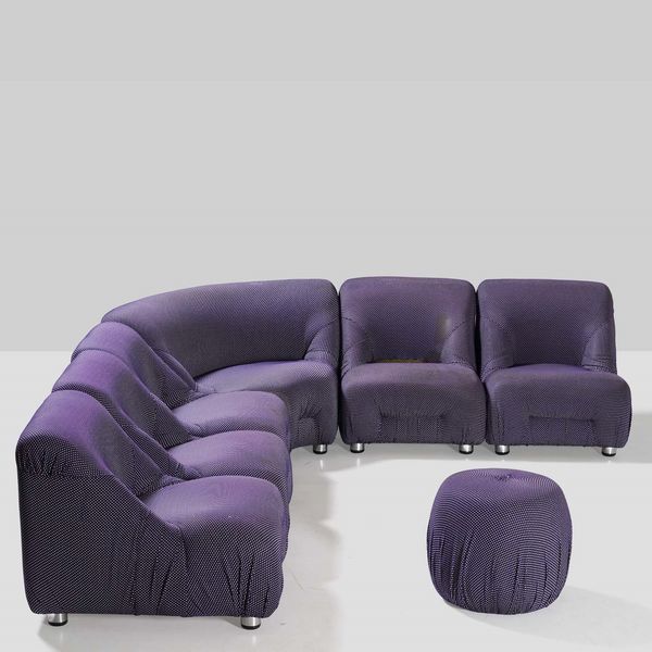 Divano modulare  - Asta Design - Associazione Nazionale - Case d'Asta italiane