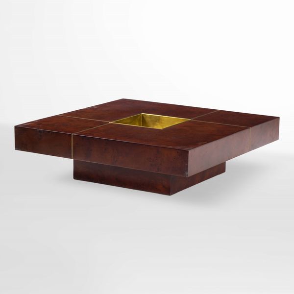 MARIO SABOT : Tavolo basso  - Asta Design - Associazione Nazionale - Case d'Asta italiane