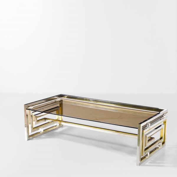 ROMEO REGA : Tavolo basso  - Asta Design - Associazione Nazionale - Case d'Asta italiane