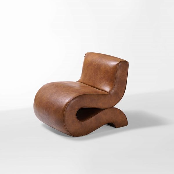 Augusto Betti : Poltrona mod. Noodle  - Asta Design - Associazione Nazionale - Case d'Asta italiane