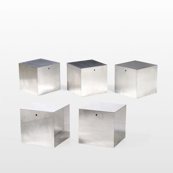 Cinque tavoli cubici  - Asta Design - Associazione Nazionale - Case d'Asta italiane
