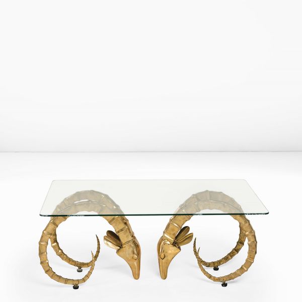 Alain Chervet : Tavolo basso  - Asta Design - Associazione Nazionale - Case d'Asta italiane