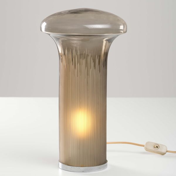 MARIO TICCO : Lampada da tavolo della serie Boletus  - Asta Design - Associazione Nazionale - Case d'Asta italiane
