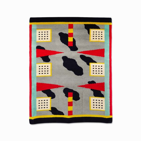Nathalie Du Pasquier : Tappeto California  - Asta Design - Associazione Nazionale - Case d'Asta italiane