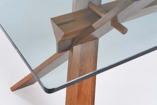 Giorgio Del Piero e Alfredo Simonit : Tavolo mod. Piana  - Asta Design - Associazione Nazionale - Case d'Asta italiane