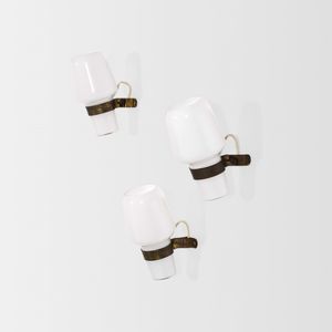 MASSIMO VIGNELLI - Tre lampade a parete