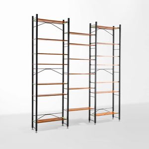 Franco Campo e Carlo Graffi - Libreria a tre campate